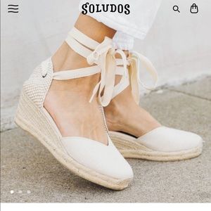 Soludos 2.75” Lyon Espadrilles size 7.5